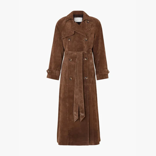 Manteau Trench Coat - Mocha